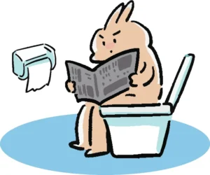 یاد دادن دستشویی به خرگوش 